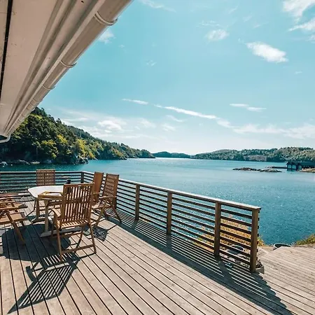 Prázdninový dům Flott Ved Sjoen Farsund